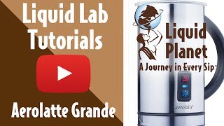 Liquid Lab  Aerolatte Grande Milk Frother [upl. by Ainit421]