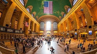 Walking Tour of Grand Central Terminal — New York City 【4K】🇺🇸 [upl. by Kerstin402]