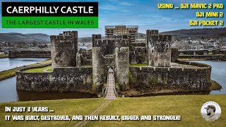 Caerphilly Castle  The Largest in Wales 2nd in Britain [upl. by Cesar]