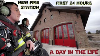 First 24 Hours in a New Fire Station  A Day in the Life [upl. by Aihsel]