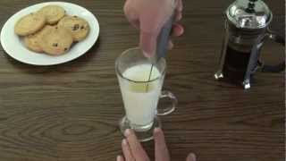 Aerolatte  The Original Steam Free Milk Frother [upl. by Anaiq]