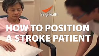 How To Position A Stroke Patient [upl. by Joeann764]